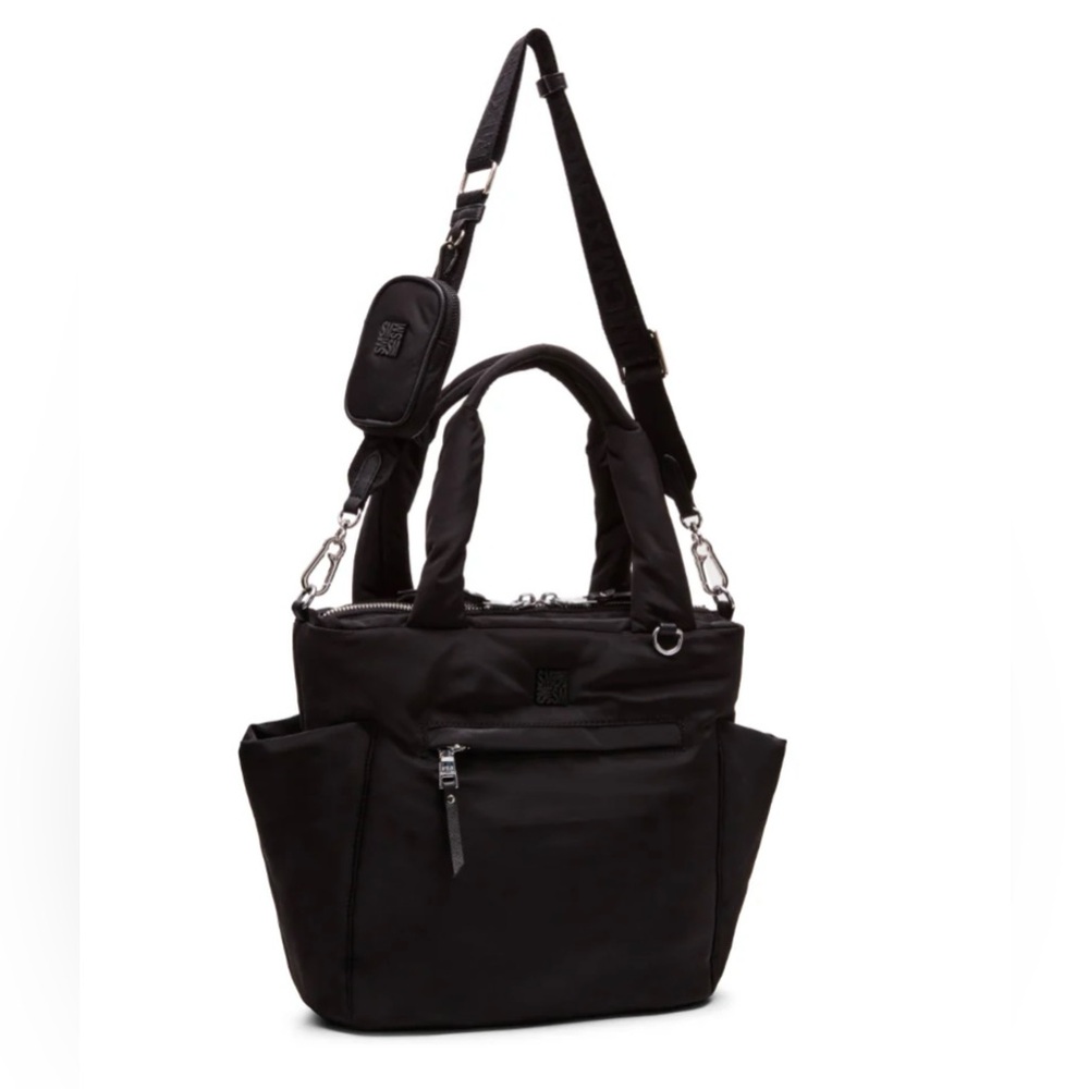 Steve Madden Bcobie Silky Nylon Small Tote - Picture 1 of 5